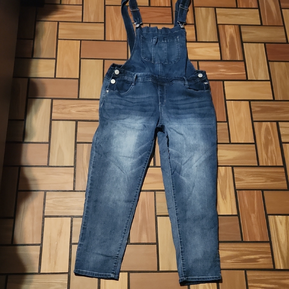 Wallflower XL Dark Blue Denim Overalls